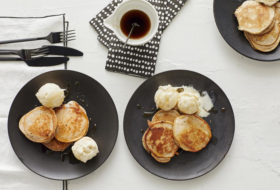 Bananen-Schoko-Pancakes