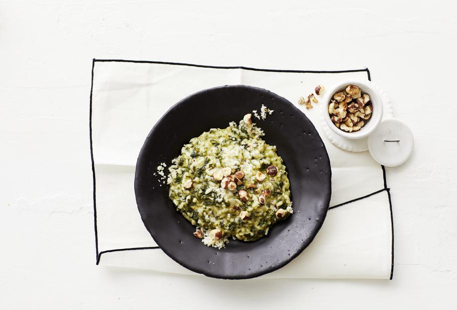 Grünkohl-Risotto