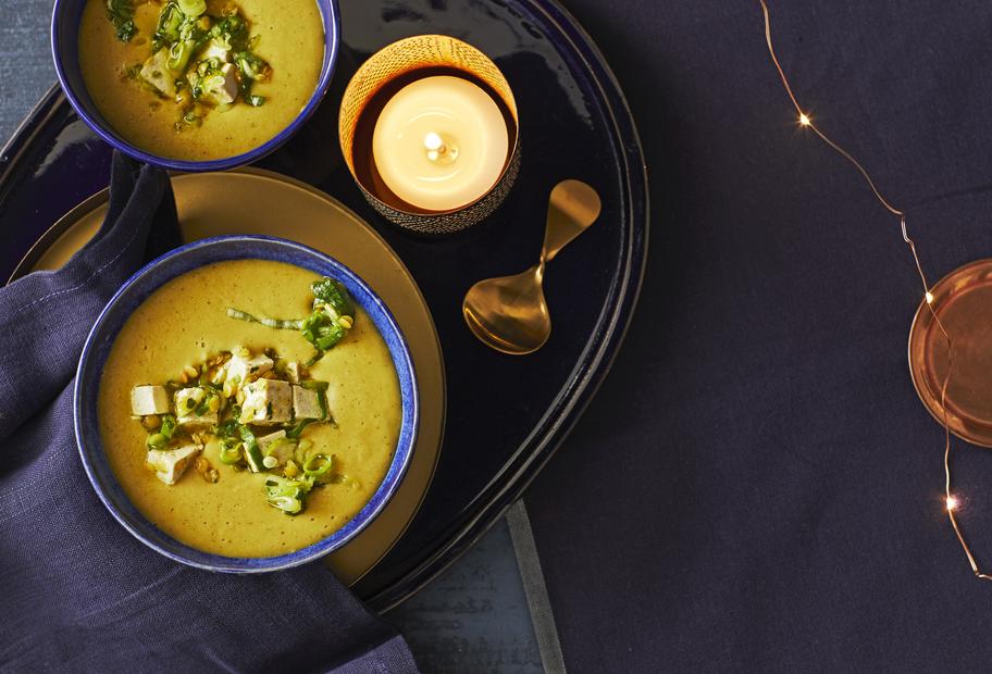 Indische Linsensuppe