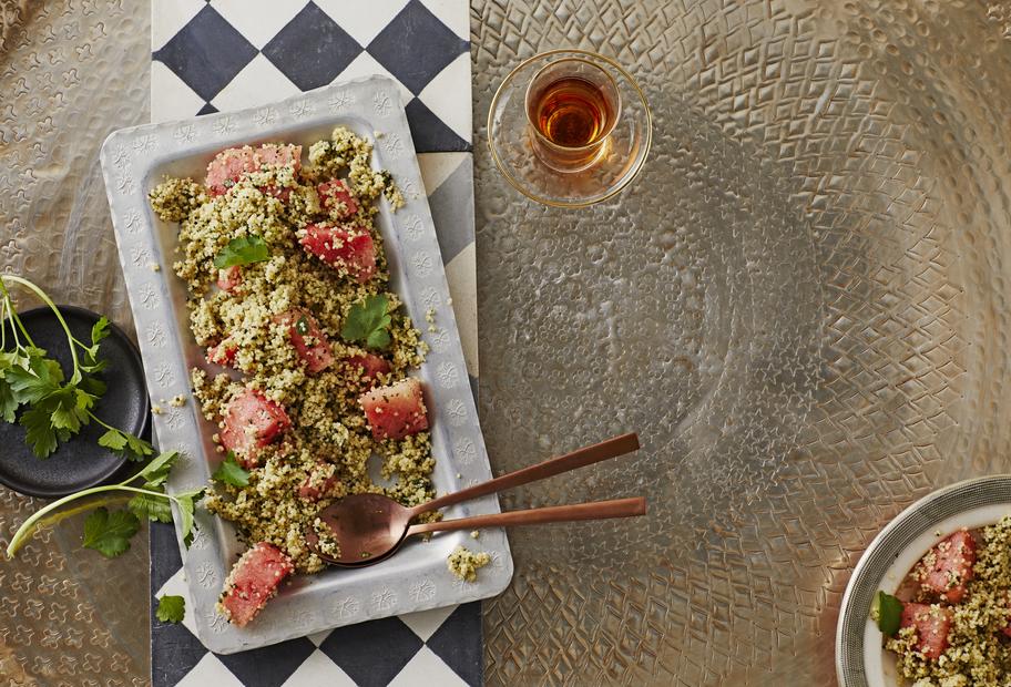 Melonen-Tabouleh