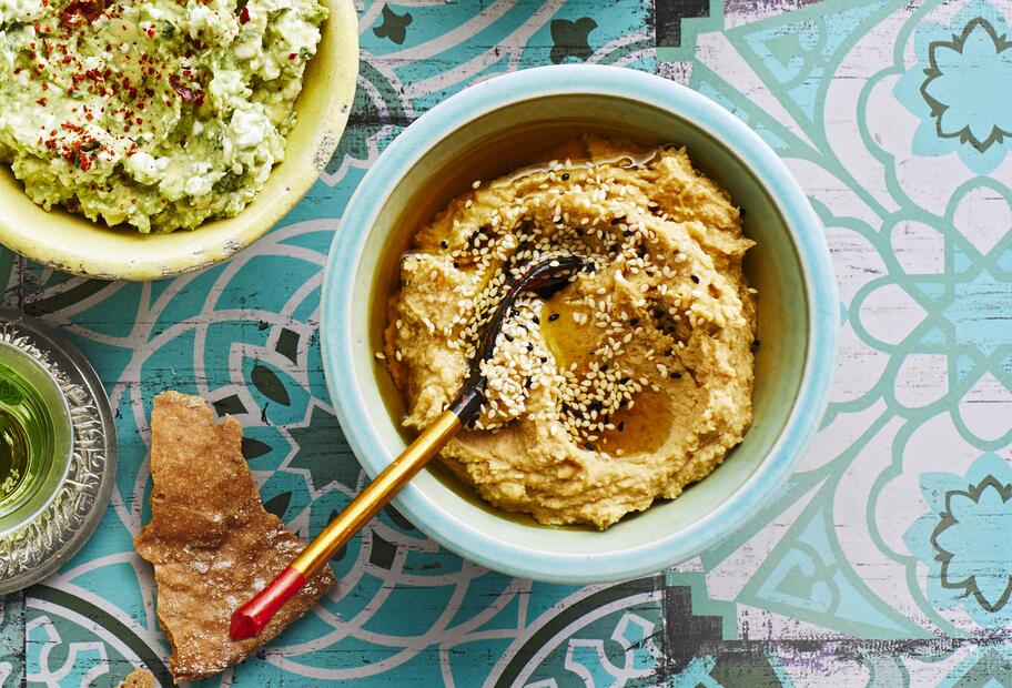 Avocado-Hüttenkäse-Dip