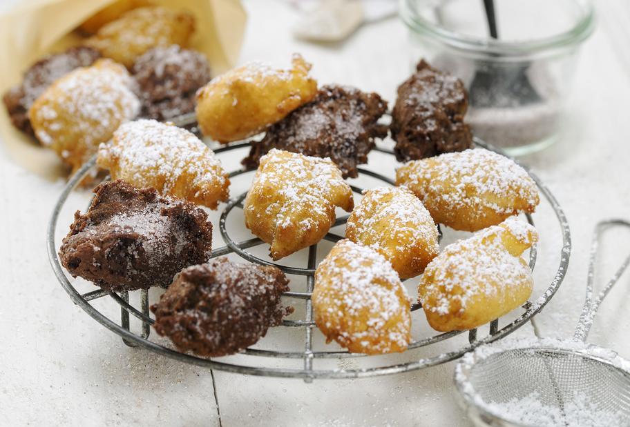 Helle und dunkle Mutzenmandeln