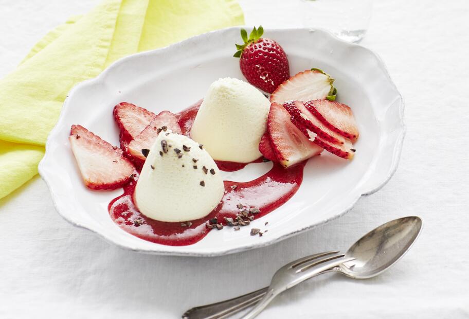 Weiße Schokoladen-Mousse für den Thermomix®