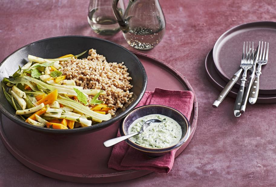 Dinkel mit Gemüse aus dem Varoma&reg;