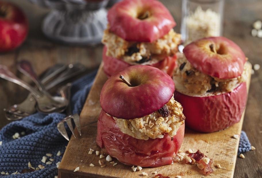 Gefüllte Bratäpfel mit Grieß für den Thermomix®