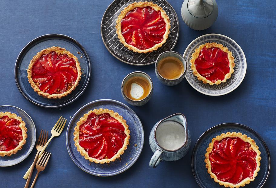 Blutorangen-Tartelettes