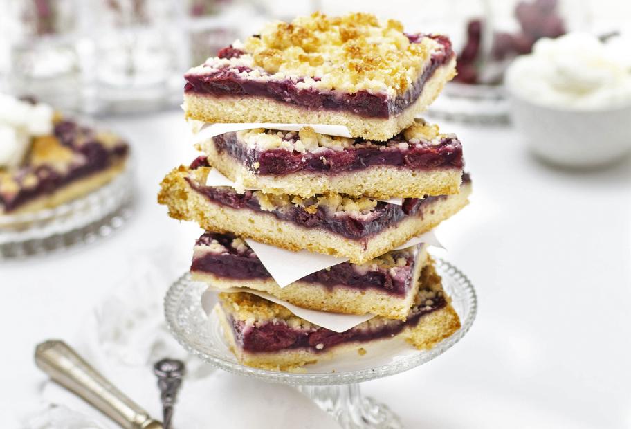 Glühwein-Streuselkuchen