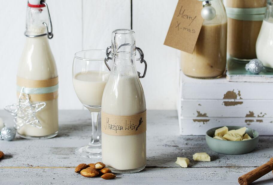 Marzipanlikör im Thermomix® – bestes Rezept | ZAUBERTOPF Marzipanlikör im Thermomix® – bestes Rezept | ZAUBERTOPF