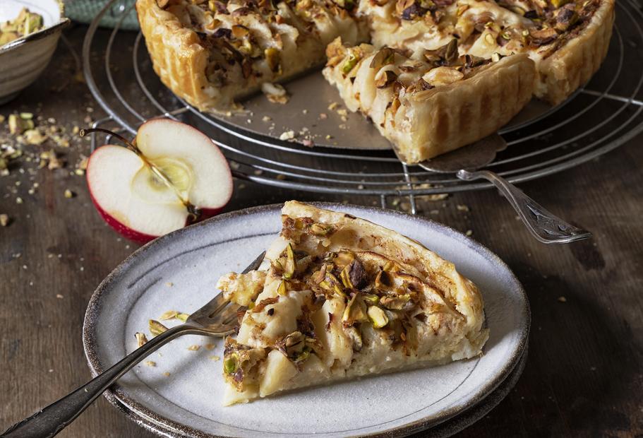 Schnelle Apfeltarte