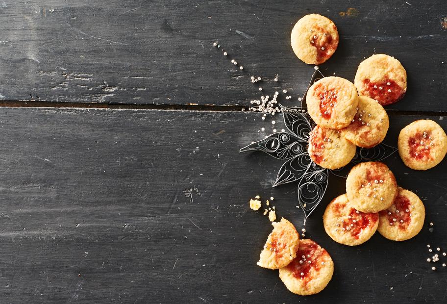 Erdbeer-Swirl-Cookies