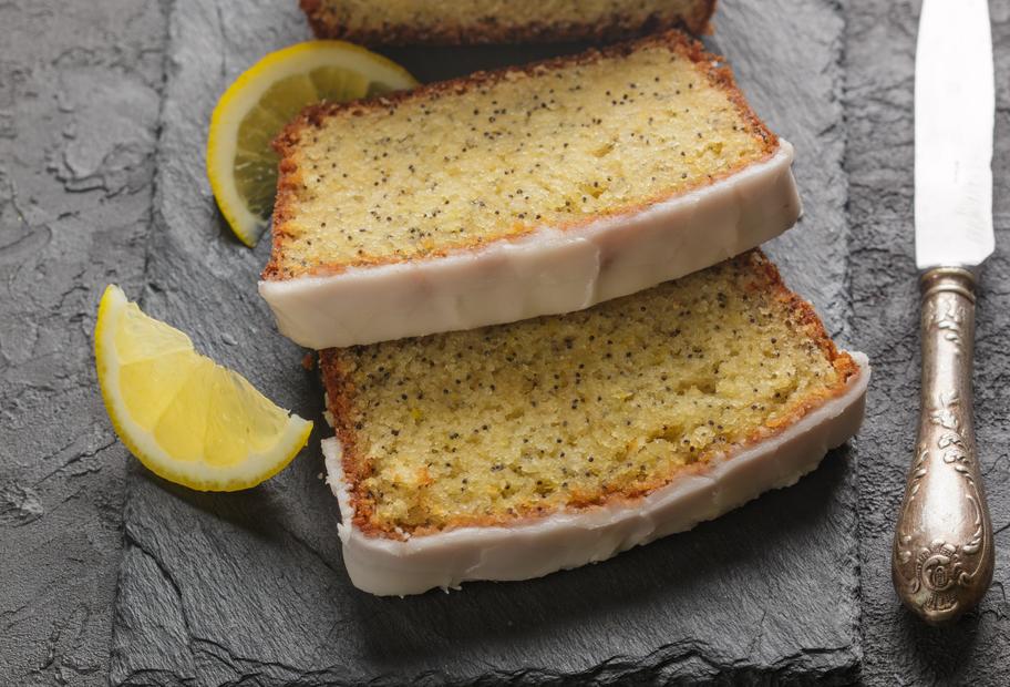 Low-Carb-Mohnkuchen aus der Kastenform