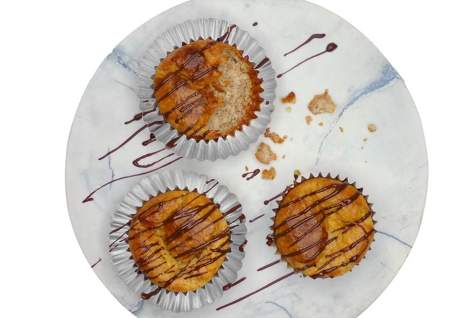 Schnelle Bananenmuffins