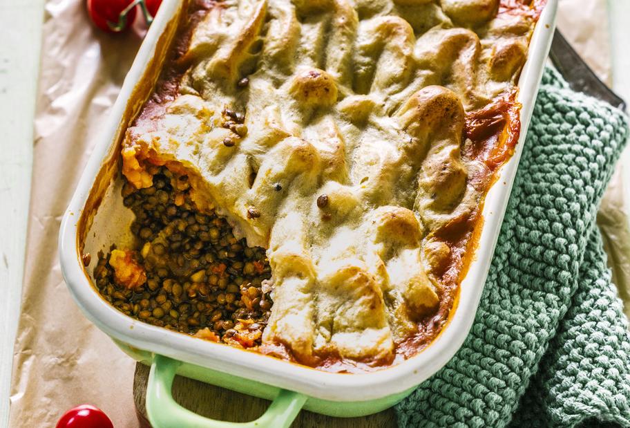 Shepherd’s Pie mit Linsen