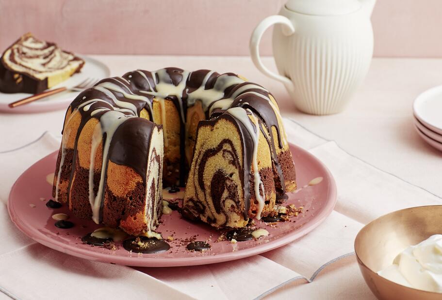 Eierlikör-Marmorkuchen