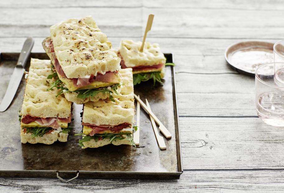 Focaccia-Sandwich