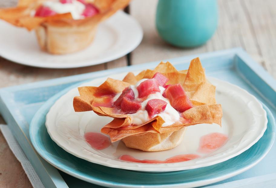Kleine Rhabarbertörtchen für den Thermomix®