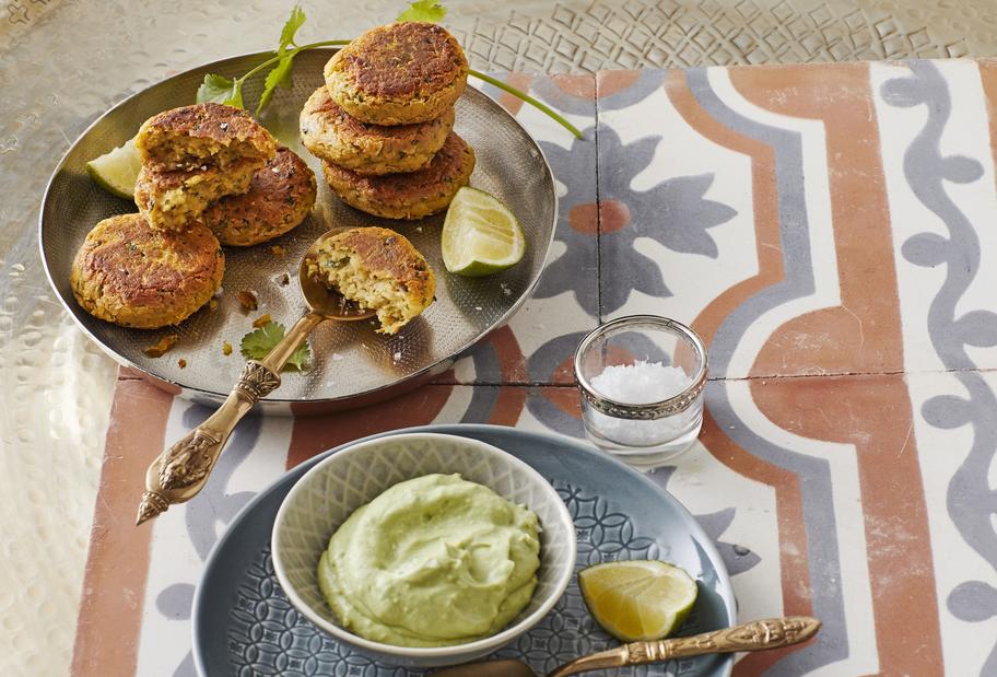Koriander-Falafeln