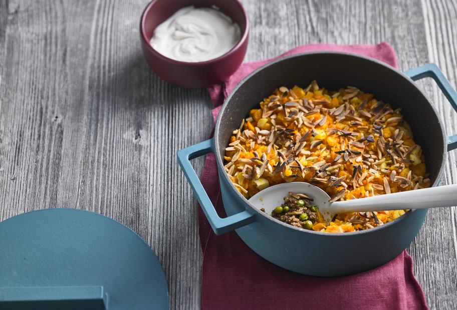 Shepherd’s Pie mit Karottenhaube