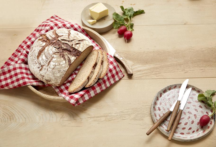 Weizenbier-Brot mit Koriander und Kümmel