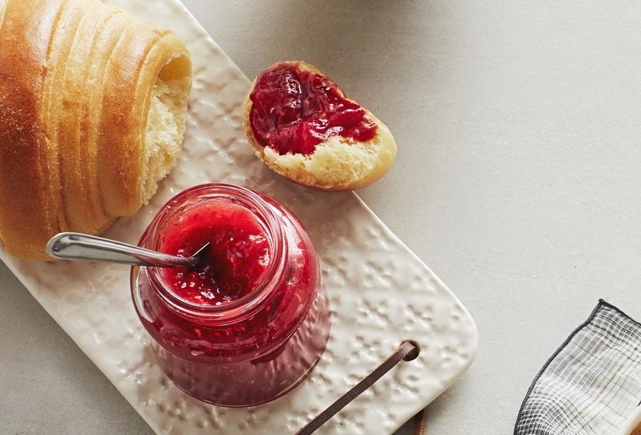 Mango-Himbeer-Konfitüre