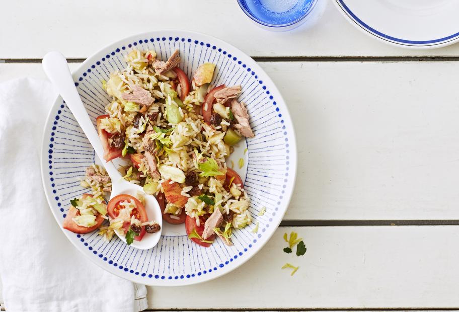 Sizilianischer Reissalat mit Thunfisch