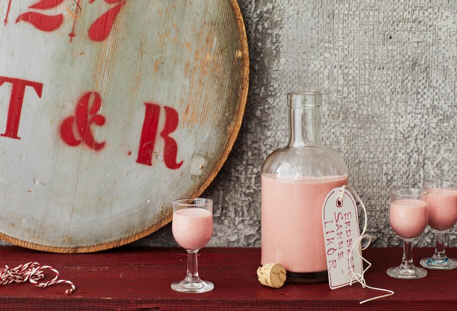 Erdbeer-Sahne-Likör