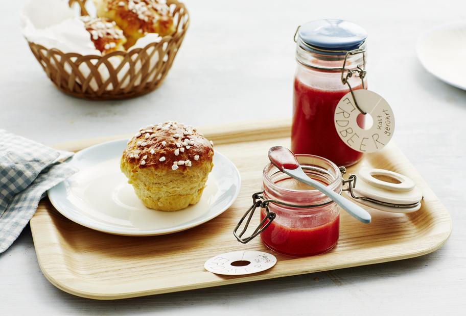 Erdbeerkonfitüre mit Apfelpektin