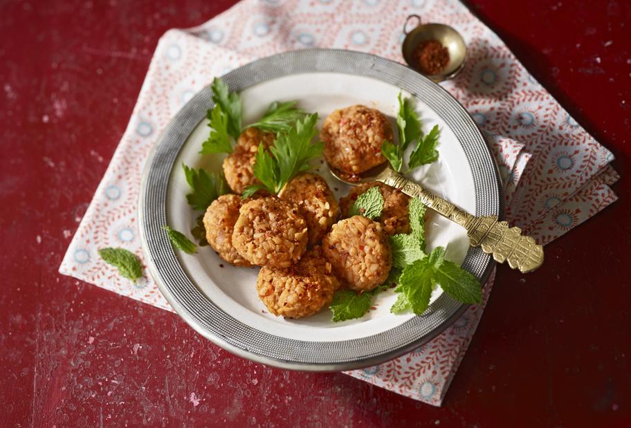 Linsentaler mit feinen Kräutern