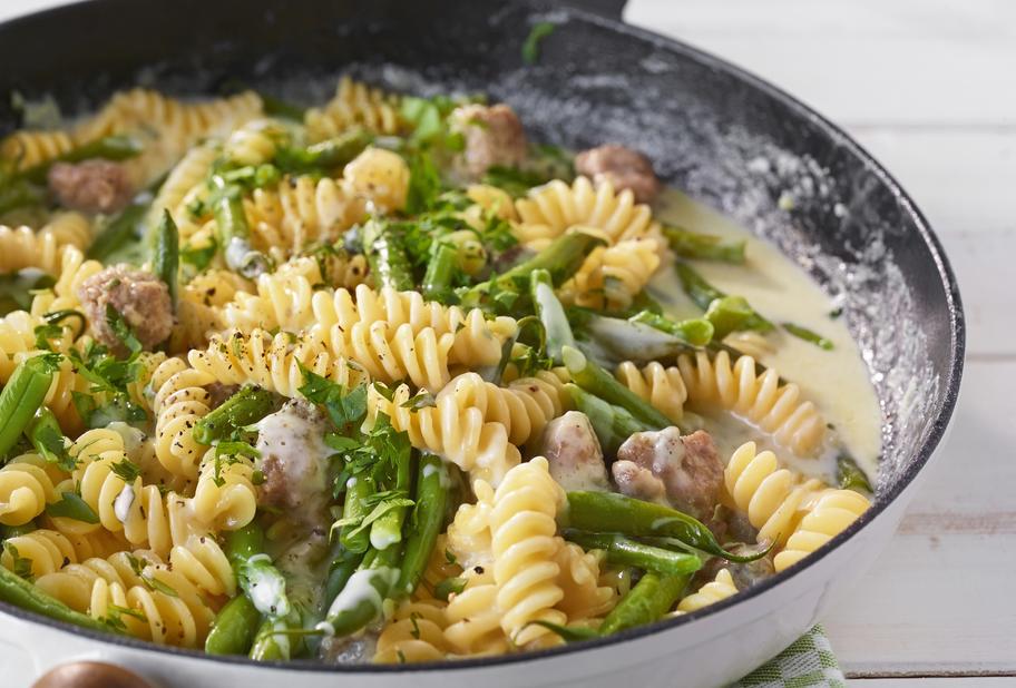 Pasta mit Gorgonzola-Sauce