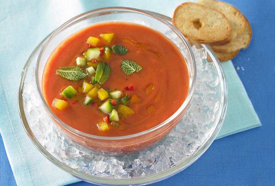 Wie in Spanien: Kühlende Gazpacho