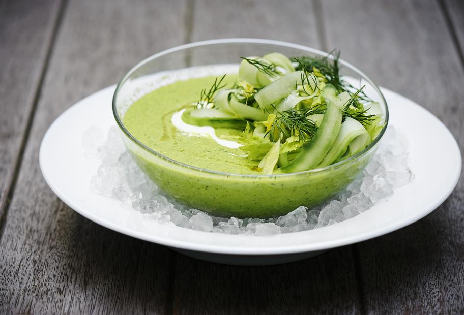 Grüne Gazpacho