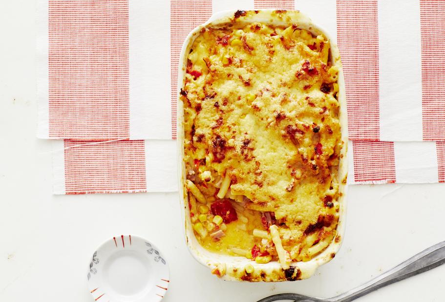 Überbackene Käse-Makkaroni