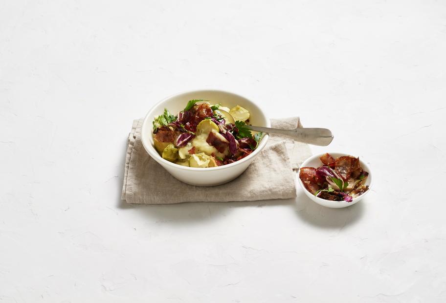 Kartoffel-Rosenkohl-Stampf