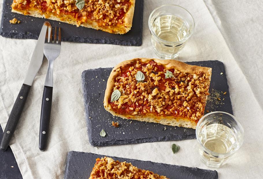 Sizilianischer Knusperkuchen: Sfincione