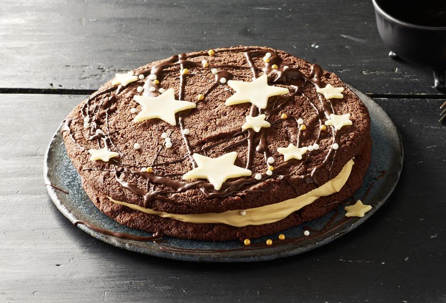 Cookie-Torte für das Backen mit Kids