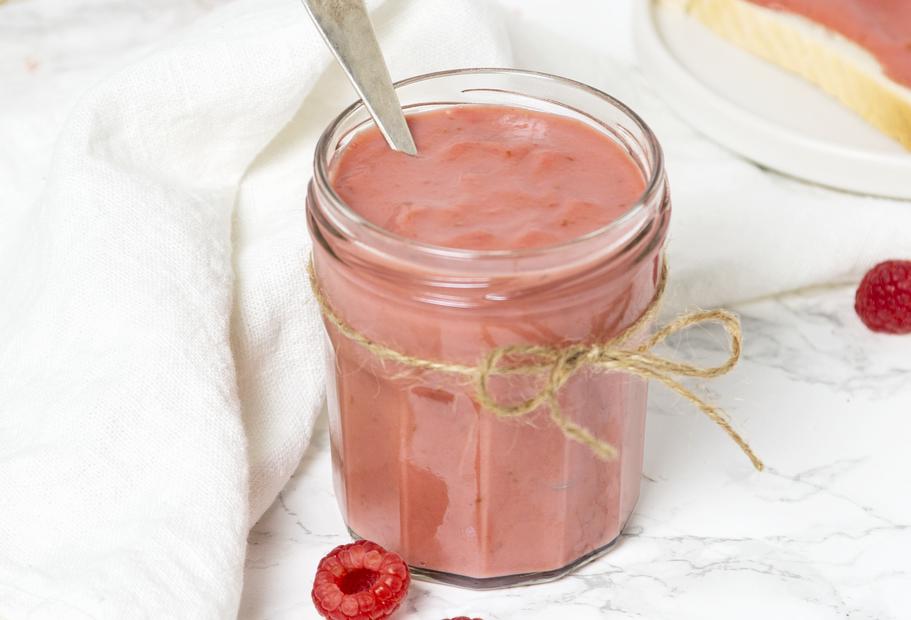 Himbeer-Rhabarber-Curd