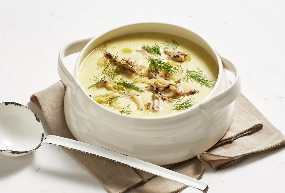Pfeffermakrelensuppe