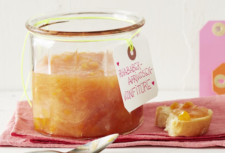 Rhabarber-Aprikosen-Konfitüre