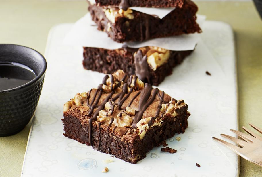 Schoko-Orangen-Brownies