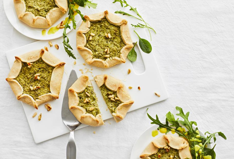 Kleine Rucola-Pies