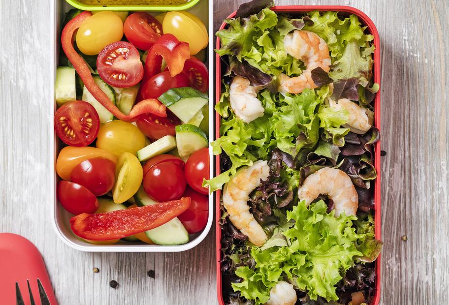 Scampi-Salat To-Go