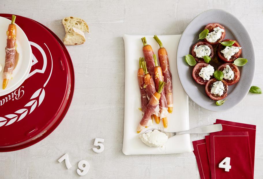 Karotten in Zitronenöl