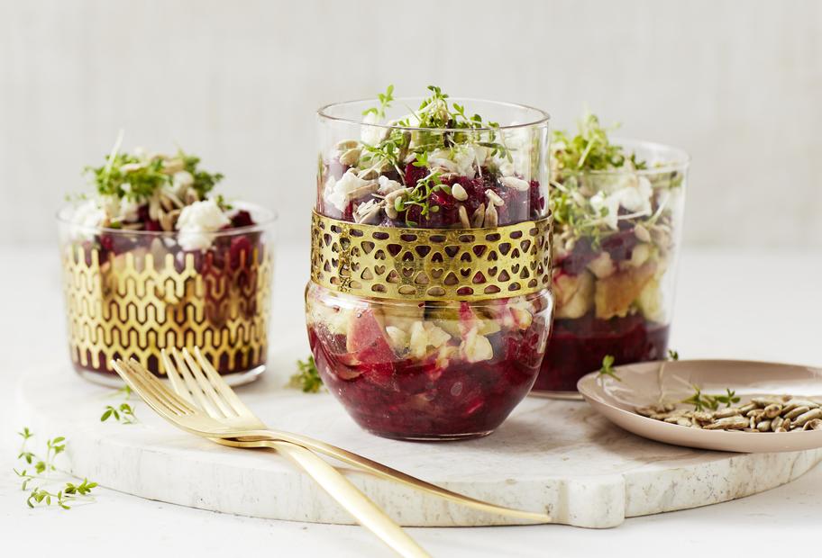 Frischer Rote-Bete-Apfel-Salat