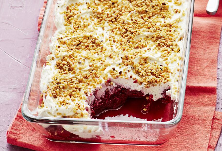 Tiramisu mit Himbeeren