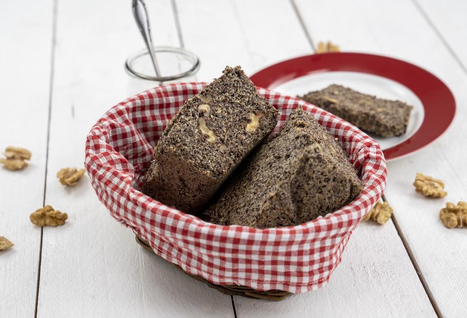 Leinsamenbrot ohne Hefe