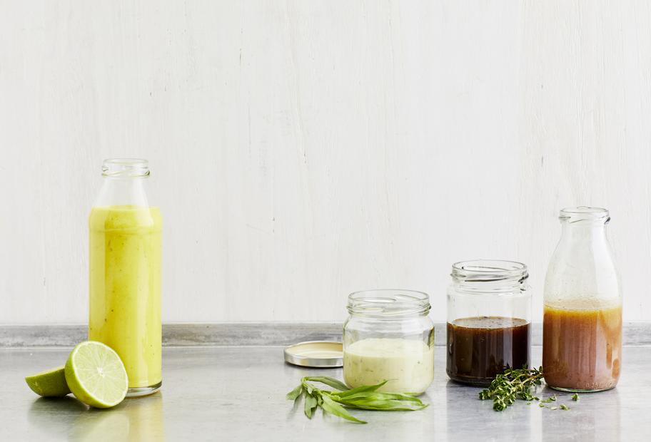 Feines italian Dressing mit Knoblauch und Thymian