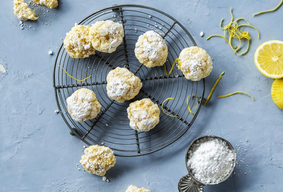 Softe Zitronen-Frischkäse-Cookies