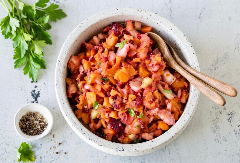 Der schnellste Rohkostsalat der Welt