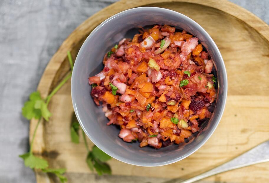 Rohkostsalat schnell aus dem Thermomix® | ZAUBERTOPF
