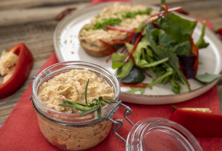 Cremiger Antipasti-Aufstrich